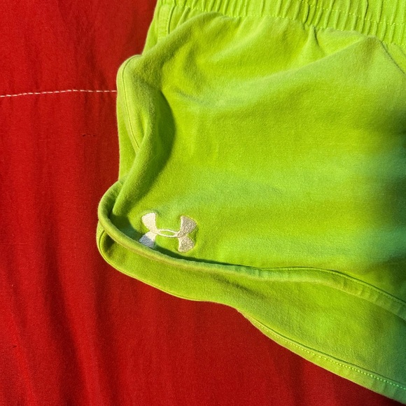 Lime Green Small Underarmour shorts - Picture 3 of 4